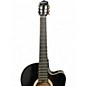 Used Giannini GNFX Black Classical Acoustic Electric Guitar