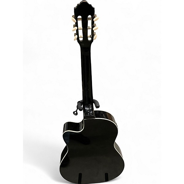 Used Giannini GNFX Black Classical Acoustic Electric Guitar