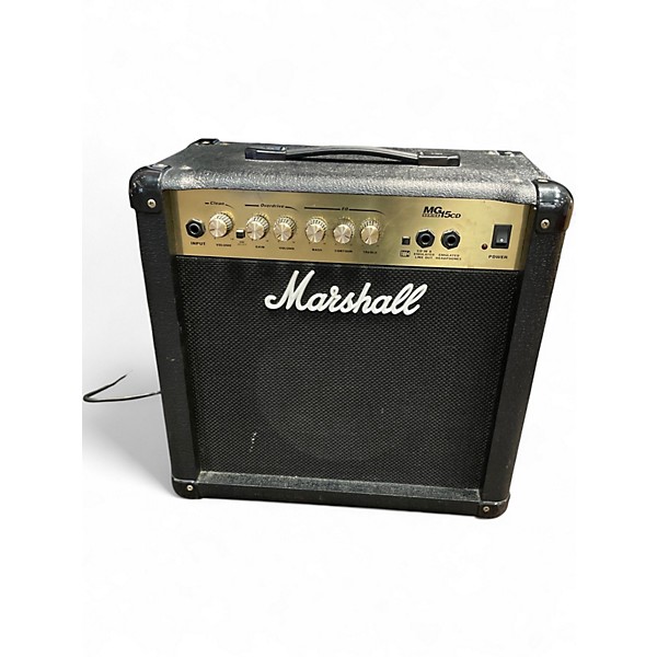 Used Marshall MG15CDR 15W 1X8 Guitar Combo Amp