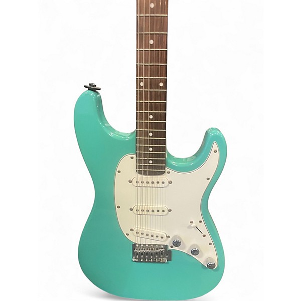 Used Phoenix J3 teal Solid Body Electric Guitar