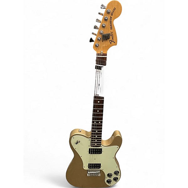 Used Fender Chris Shiflett Telecaster Deluxe Antique White Solid Body Electric Guitar