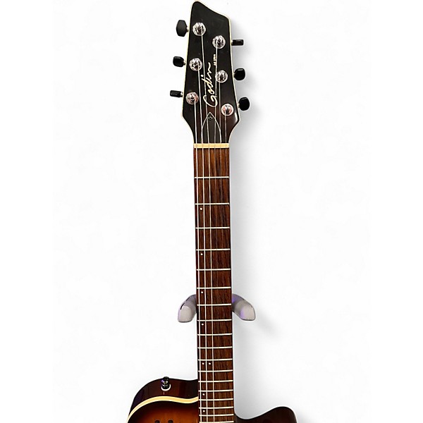 Used Godin A6 ULTRA COGNAC Cognac Burst Acoustic Electric Guitar