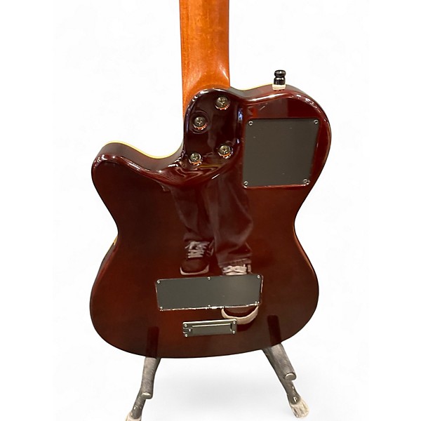 Used Godin A6 ULTRA COGNAC Cognac Burst Acoustic Electric Guitar