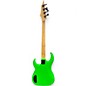 Used Dean Custom Zone Nuclear Green Solid Body Electric Guitar