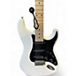 Used Glarry Stratocaster Copy White Solid Body Electric Guitar