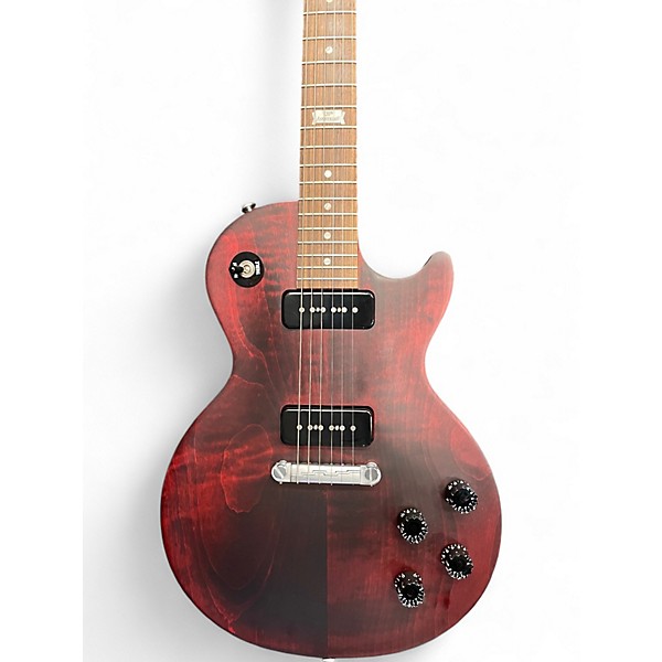 Used 2014 Gibson Les Paul Melody Maker 2014 Wine Red Solid Body Electric Guitar