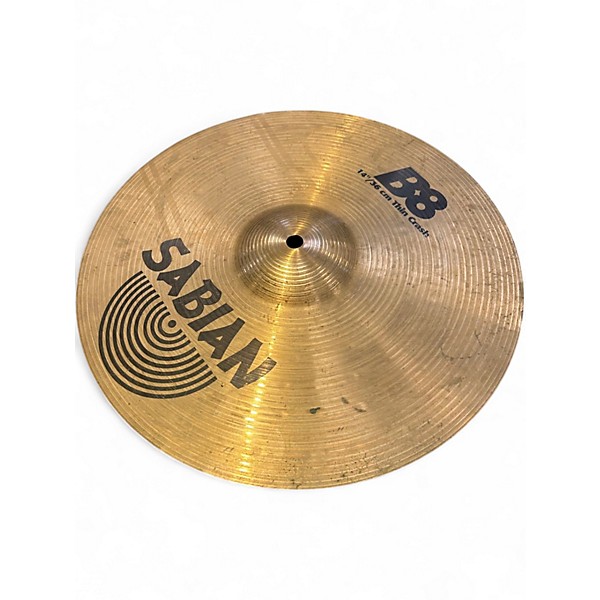 Used SABIAN 14in B8 Thin Crash Cymbal