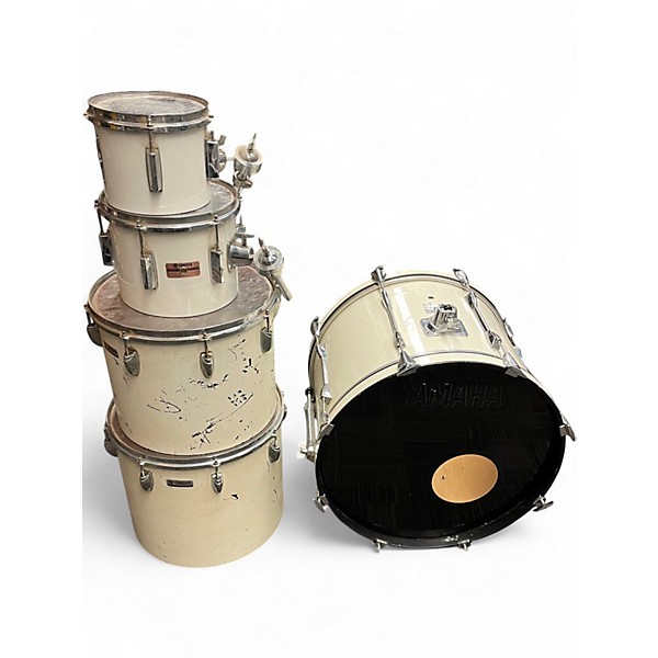 Used Yamaha 5 Piece Vintage MIJ Power Special 5 piece kit Classic White Drum Kit