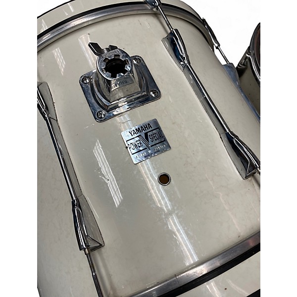 Used Yamaha 5 Piece Vintage MIJ Power Special 5 piece kit Classic White Drum Kit