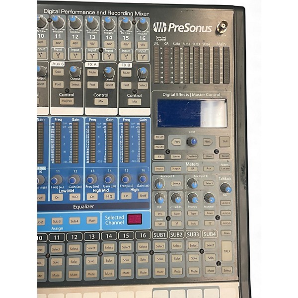Used PreSonus Studio Live 16.4.2 Digital Mixer