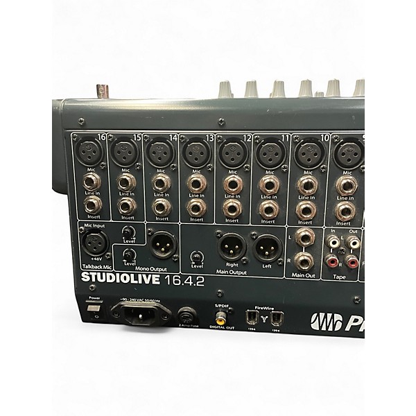 Used PreSonus Studio Live 16.4.2 Digital Mixer