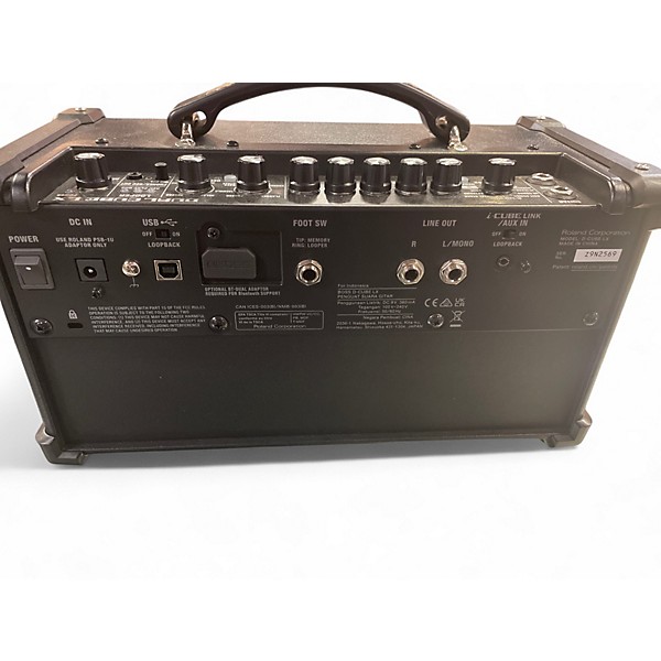 Used BOSS DUAL CUBE LX Battery Powered Amp