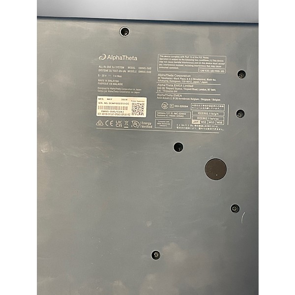 Used Alpha Theta OMNIS DUO DJ Controller