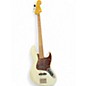 Used Squier Classic Vibe 60's Jazz Bass Olympic White Electric Bass Guitar thumbnail