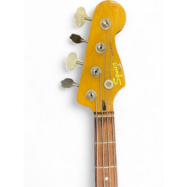 Used Squier Classic Vibe 60's Jazz Bass Olympic White Electric Bass Guitar