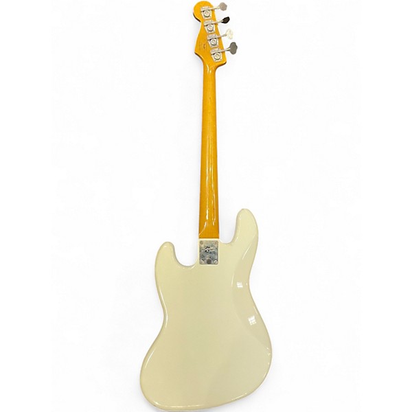 Used Squier Classic Vibe 60's Jazz Bass Olympic White Electric Bass Guitar