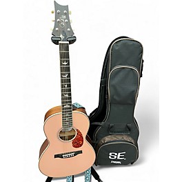 Used PRS SE Parlor P20E Pink Lotus Acoustic Electric Guitar