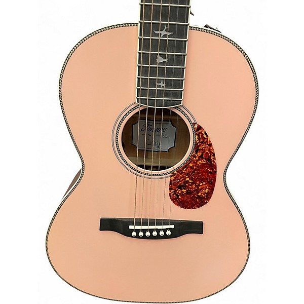 Used PRS SE Parlor P20E Pink Lotus Acoustic Electric Guitar