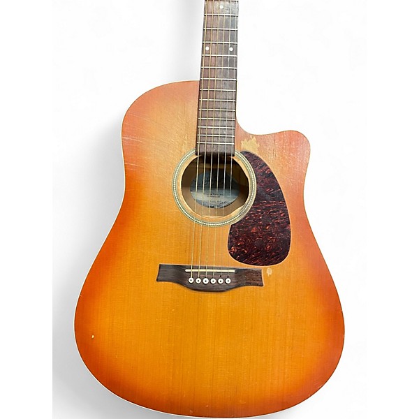 Used Seagull Entourage Rustic Cutaway Natural Acoustic Electric Guitar