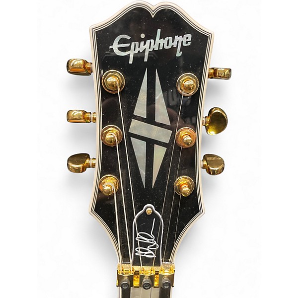 Used Epiphone Alex Lifeson Cherry Solid Body Electric Guitar