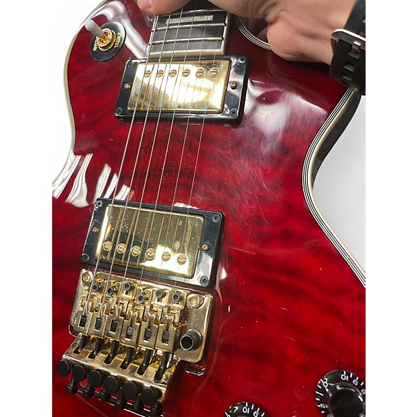 Used Epiphone Alex Lifeson Cherry Solid Body Electric Guitar