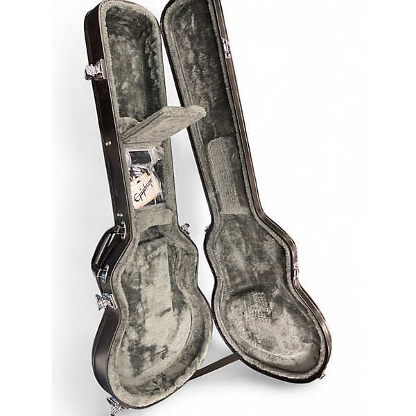 Used Epiphone Alex Lifeson Cherry Solid Body Electric Guitar