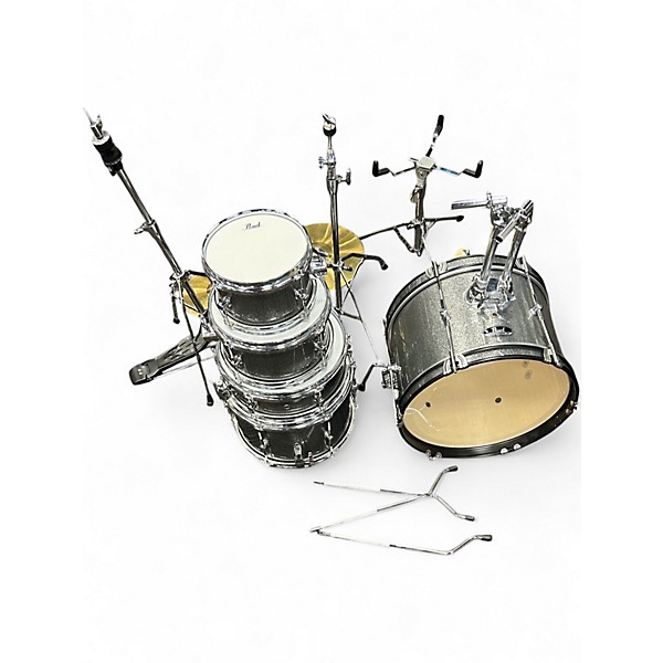 Used Pearl 5 Piece ROADSHOW JR GRINDSTONE SPARKLE Drum Kit
