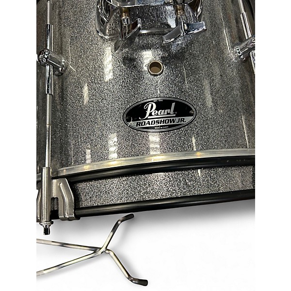 Used Pearl 5 Piece ROADSHOW JR GRINDSTONE SPARKLE Drum Kit