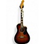 Used Fender Malibu SCE 2 Tone Sunburst Acoustic Electric Guitar thumbnail