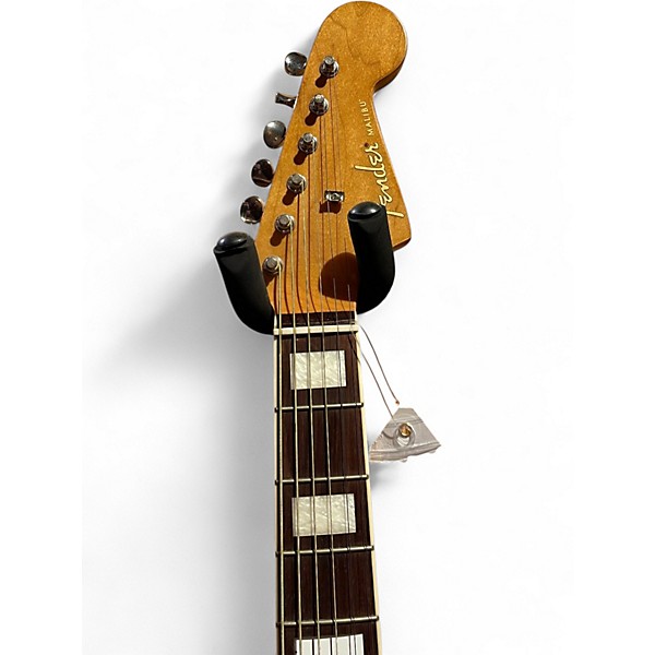 Used Fender Malibu SCE 2 Tone Sunburst Acoustic Electric Guitar