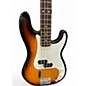 Used Fender Standard Precision Bass Brown Sunburst Electric Bass Guitar