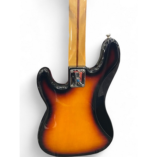 Used Fender Standard Precision Bass Brown Sunburst Electric Bass Guitar