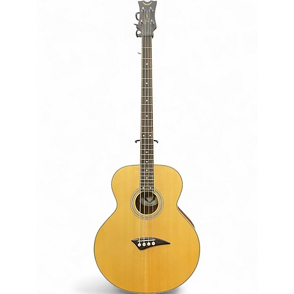 Used Dean EAB Natural Acoustic Bass Guitar