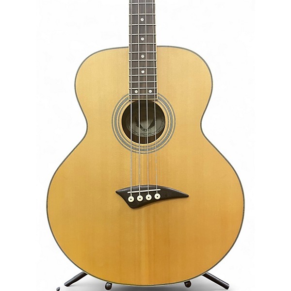Used Dean EAB Natural Acoustic Bass Guitar