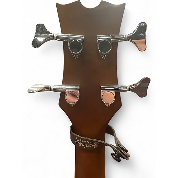 Used Dean EAB Natural Acoustic Bass Guitar