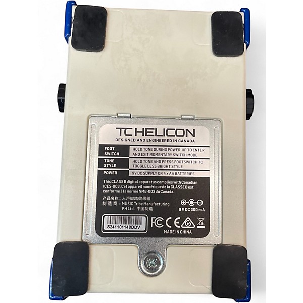 Used TC Helicon Harmony Singer 2 Vocal Processor