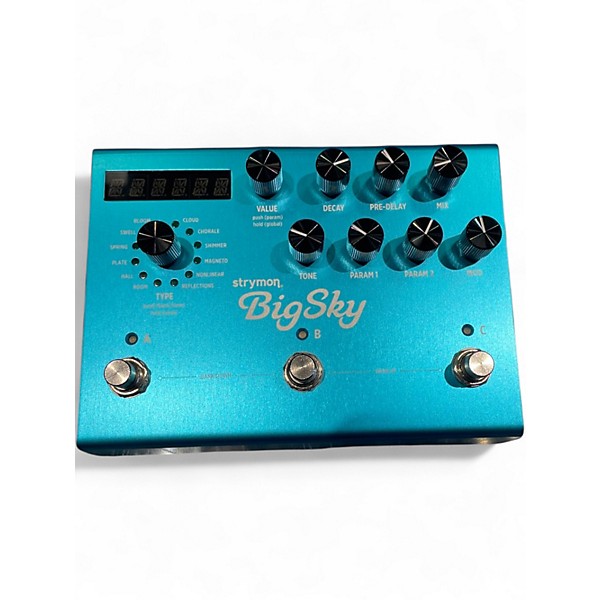 Used Strymon Bigsky Reverb Effect Pedal