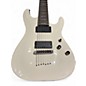 Used Schecter Guitar Research Demon 7 String Arctic White Solid Body Electric Guitar