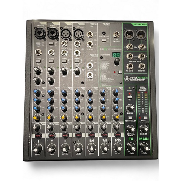 Used Mackie profx10 v3 Unpowered Mixer