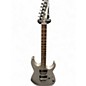 Used 2010s Ibanez RG370QMSP RG Series Metallic Silver Solid Body Electric Guitar thumbnail