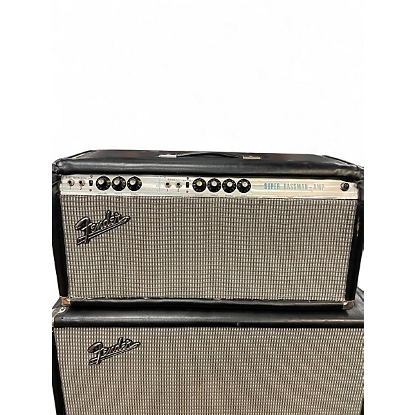 Vintage 1969 Fender 1969 Fender Super Bassman and CFA 7002 Tube Guitar Amp Head