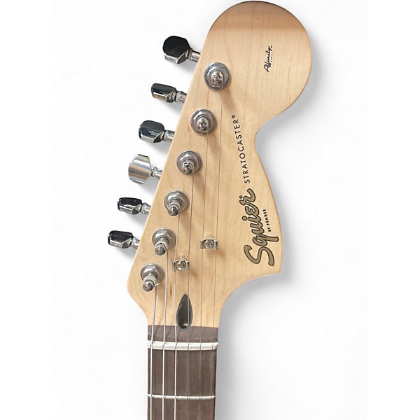 Used Squier Affinity Stratocaster Sunburst Solid Body Electric Guitar