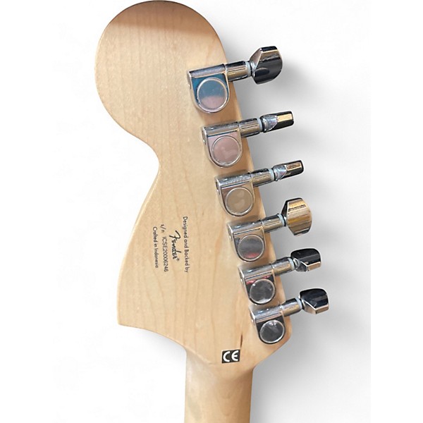 Used Squier Affinity Stratocaster Sunburst Solid Body Electric Guitar