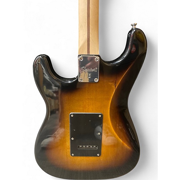 Used Squier Affinity Stratocaster Sunburst Solid Body Electric Guitar