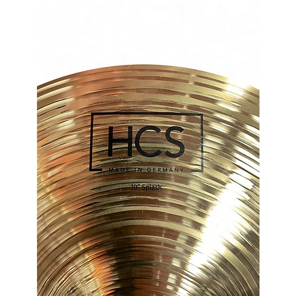 Used MEINL 10in HCS Splash Cymbal