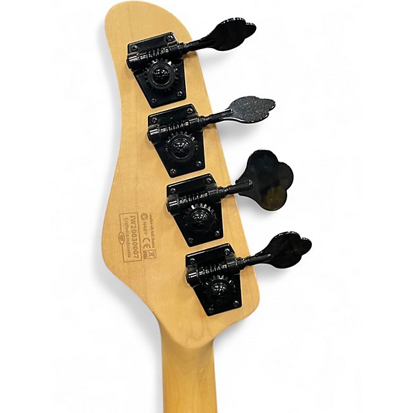 Used Schecter Guitar Research RESEARCH J-4 Surf Green Electric Bass Guitar