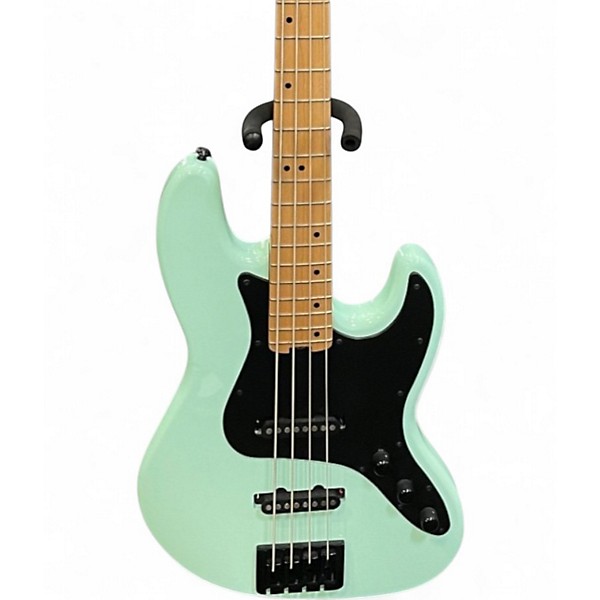 Used Schecter Guitar Research RESEARCH J-4 Surf Green Electric Bass Guitar
