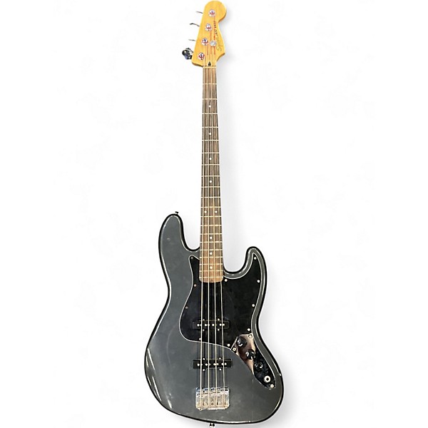 Used Squier Affinity Jazz Bass Gray Electric Bass Guitar