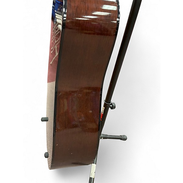 Used Takamine f340 Natural Acoustic Guitar