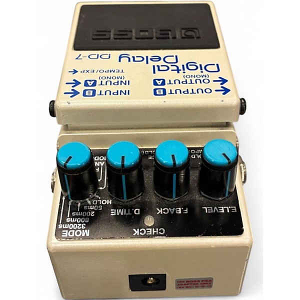 Used BOSS DD7 Digital Delay Effect Pedal